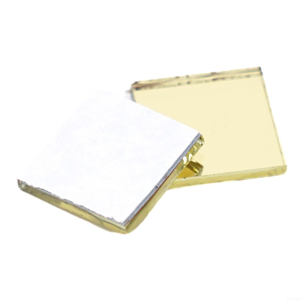 Наклейки на стену Зеркальные наклейки 1,2 мм 100 шт. DIY Стекло