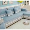 Four Season Corner Sofa Cushion Plaid Non-slip Sofa Cover Protector Chaise Couch Cover 1/2/3/4-seater  Towel for Living Room