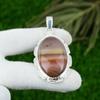 Oval Mookaite Stone Sister Wedding Engagement Pendant Jewelry Sterling Silver