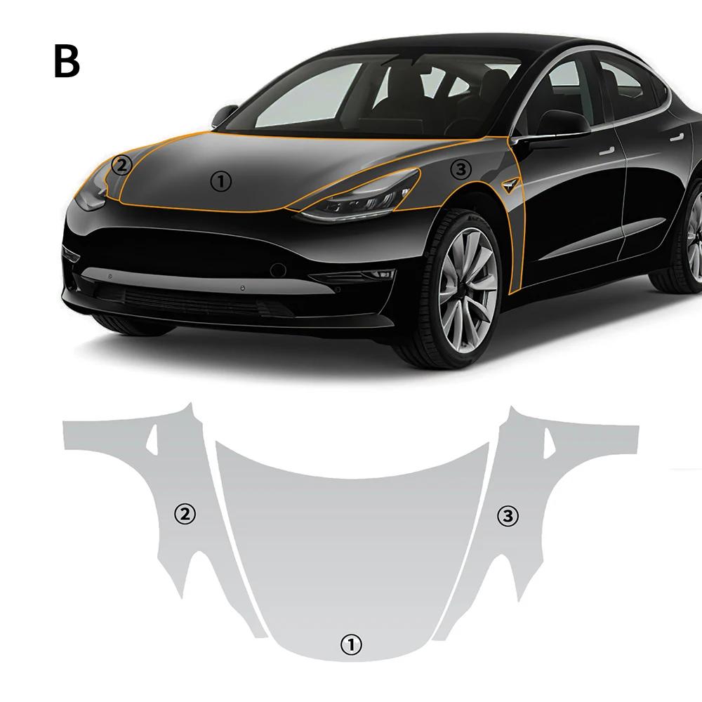 8.5MIL TPU Глянцевая Матовая Защитная Пленка для Автомобильной Краски Для Tesla Model 3 Model3 2017-2020 2025 2025 2025 Прозрачный Бронепленка PPF Аксессуары