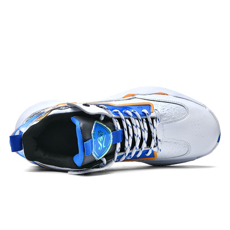 Баскетбольные бутсы унисекс 36-45, высококачественная молодежная кожаная нескользящая баскетбольная спортивная мужская обувь