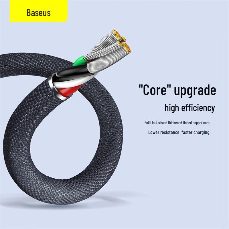 Baseus Плетеный кабель для быстрой зарядки iPhone