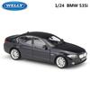 Welly 1/24 масштаб литой симулятор модели автомобиля BMW 535i классический автомобиль игрушечный автомобиль из металлического сплава для мальчиков детская подарочная коллекция