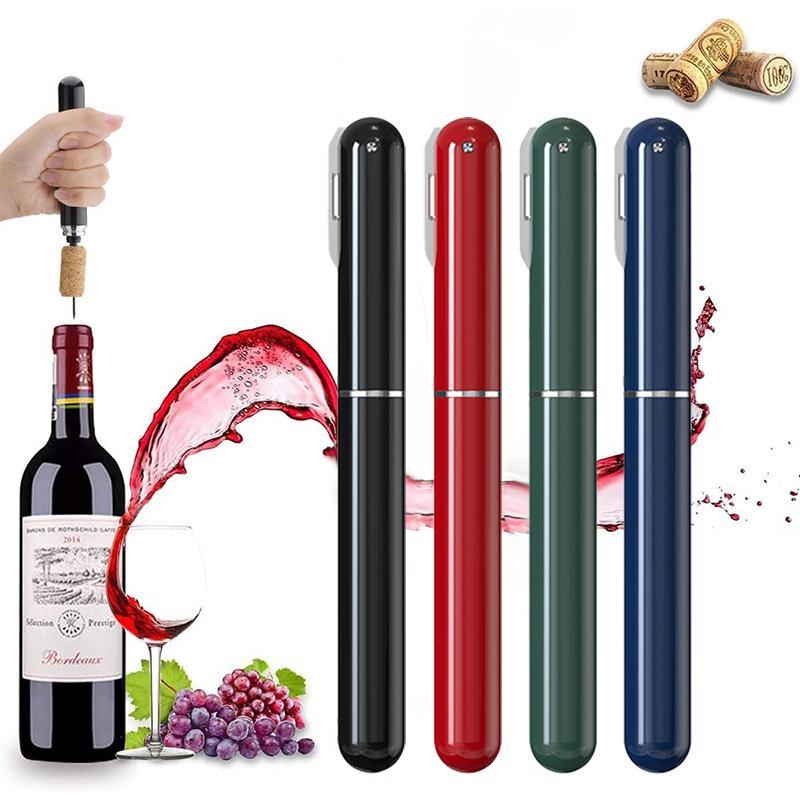 Насос воздушного давления, открывалка для бутылок вина, портативный штифт из нержавеющей стали, легкий штопор для удаления пробки, инструменты для домашней вечеринки, инструменты для любителей вина