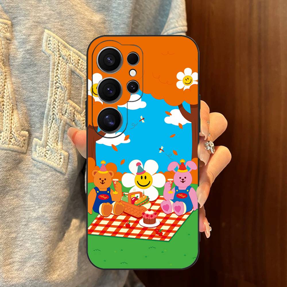 Популярный чехол для телефона с логотипом W-Wiggle для Samsung S 24 fe 25 Ultra plus 20 lite 21 30 22 23 24 22 Ultra 5G Fundas