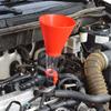 Car Long Stem Funnel Gasoline Oil Fuel Filling Tools Anti-splash Plastic Oil Funnel Motorcycle Refueling Tools Auto Accessories