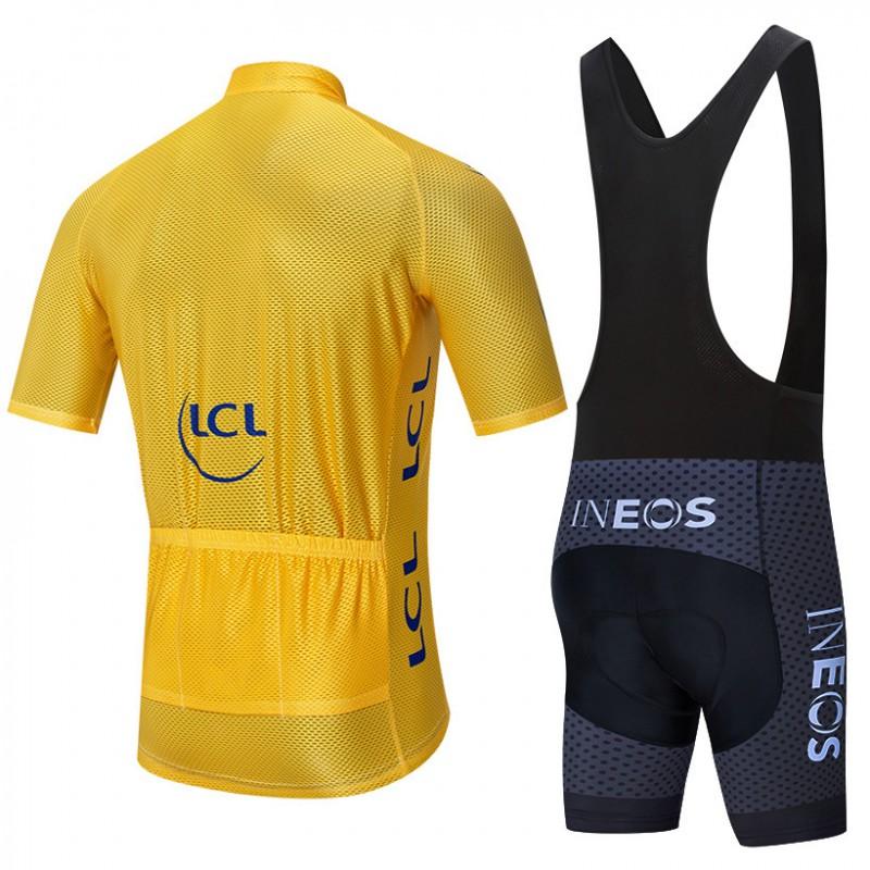 Mens Cycling Jersey Shorts Set Breathable Bike Riding Outfit Adults Kids