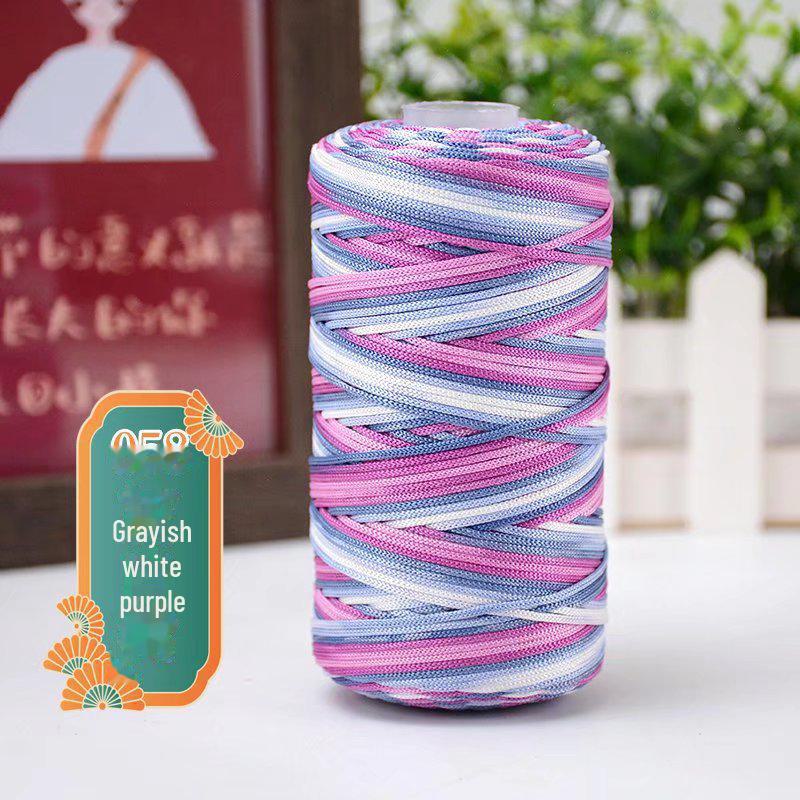 Экологичная конопляная пряжа для вязания крючком летних шляп, сумок и сандалий