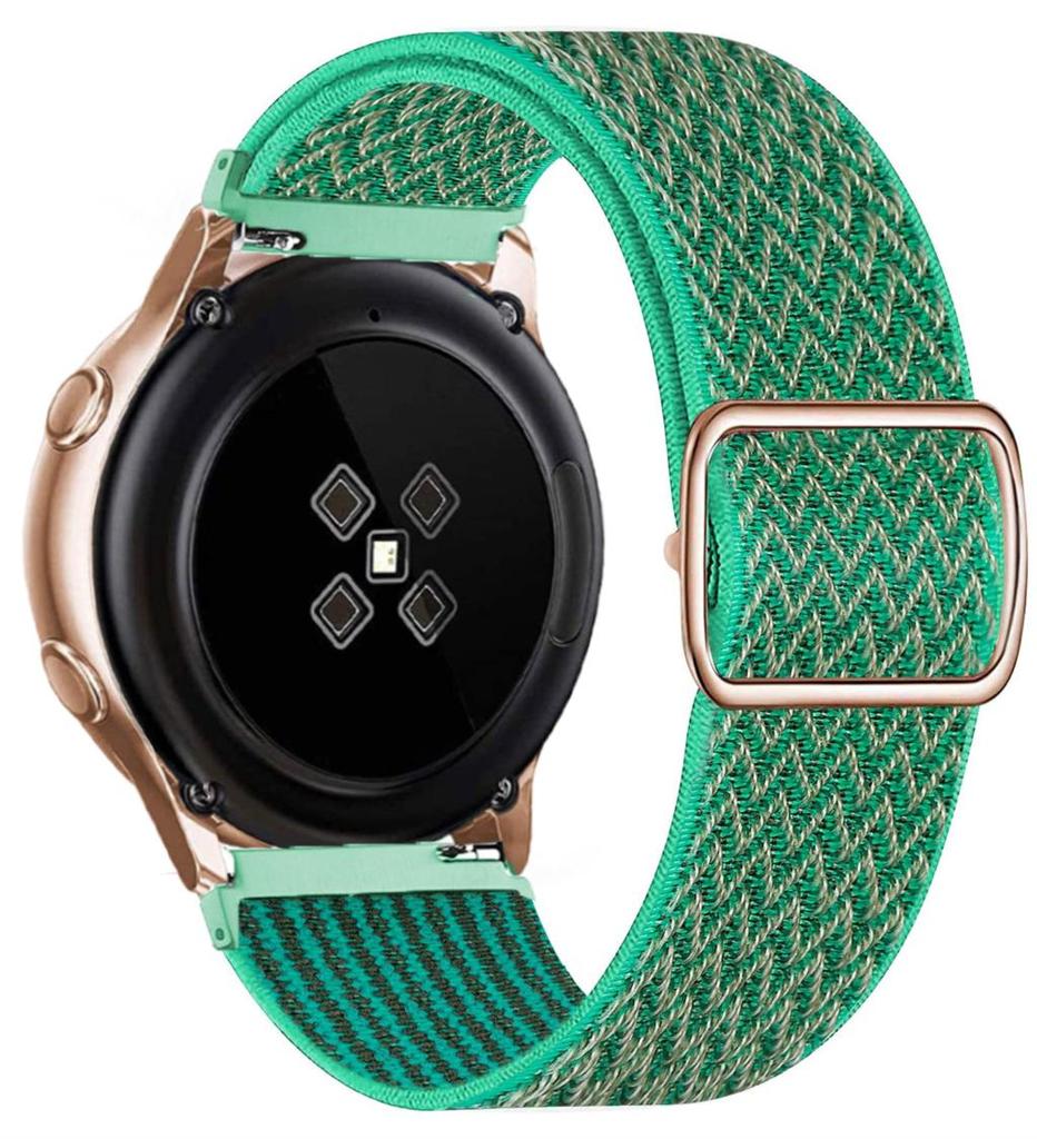 20 мм 22 мм ремешок Для Samsung Galaxy Watch 5/pro/4/classic/3/Active 2 44 45 мм Gear S3 Эластичный нейлоновый петлевой ремешок Huawei GT 2 2e pro 3