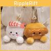 Smiling Fruit Plush Toy Keychain For Kids With Soft Short Plush Material