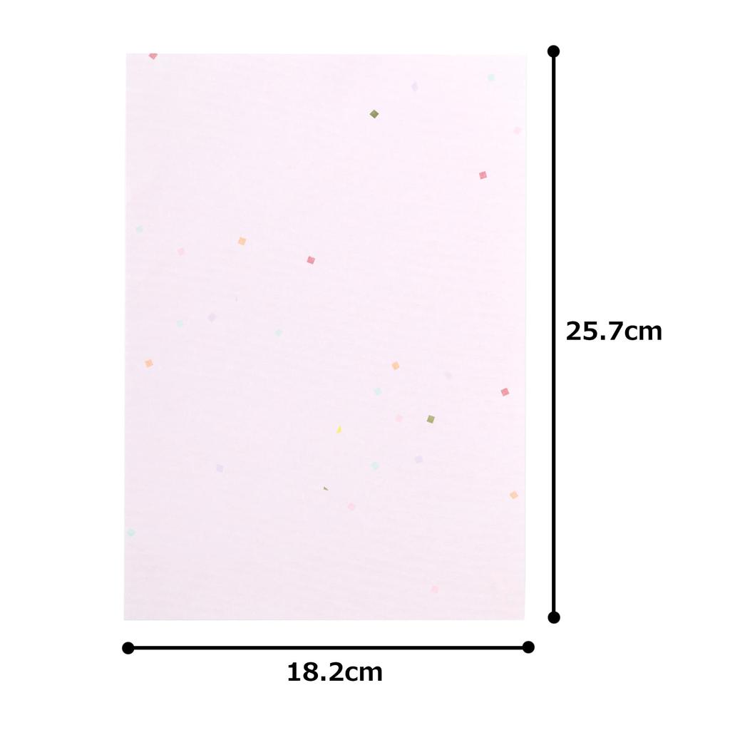 Kawasumi Washi OA Washi Цветок B5 50 листов Календарь, Розовый, Размер,