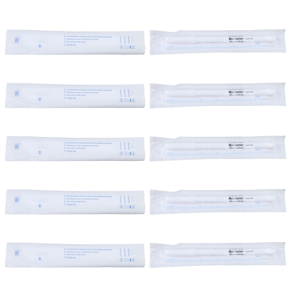 10x маркер для кожи водонепроницаемый маркер для позиционирования белый хирургический маркер для кожи ручка для макияжа бровей инструменты для маркировки положения макияжа