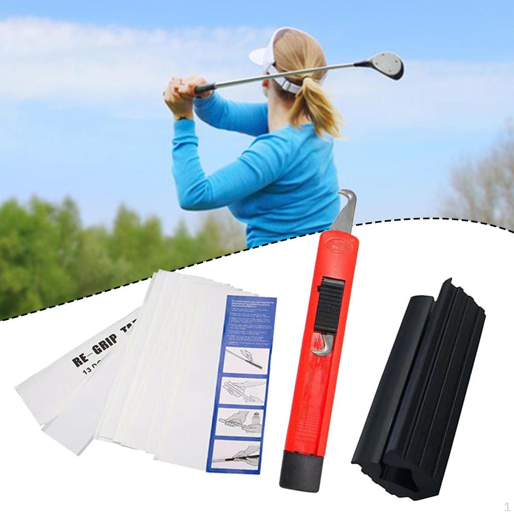 Complete Golf Grip Kit - Essential Tools for Golfers Installation Repair Tool