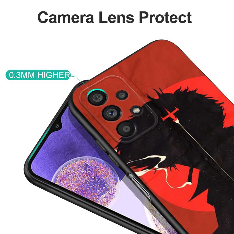 Black Tpu Case For Oneplus 8 Pro 8t 9 9R Nord 2 Ce N10 N100 N200 4G 5G  Space Cowboy Bebop