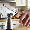 Стальная Овощечистка с Деревянной Ручкой Открывалка для Бутылок Прочный Эргономичный Кухонный Инструмент