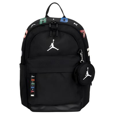 Рюкзак полиэстеровый унисекс черный Jordan JD2513158AD-002