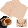1-50PCS Tattoo Practice Skin 1MM Thick Blank Double Sides Silicone Fake Skin Beginner Practice Skin Accessories