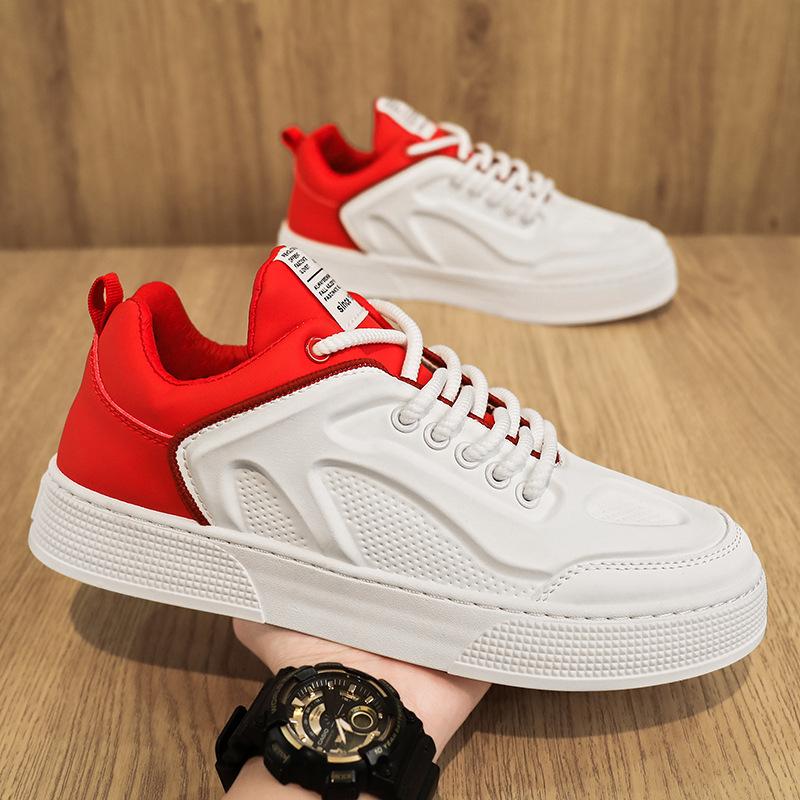 Мужская обувь 2024 года, новая весенне-летняя нишевая модель, повседневные кроссовки с низким верхом, мужские спортивные туфли Little White Tide для мужчин