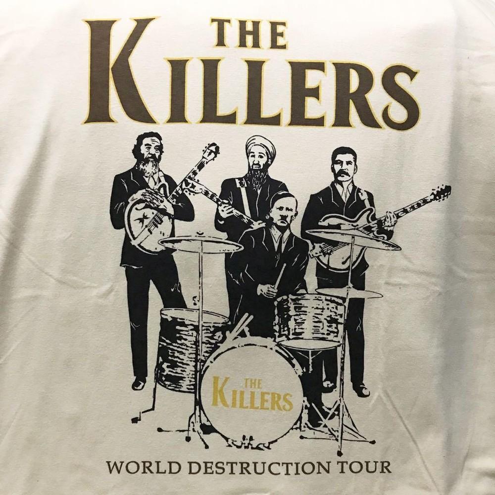 Футболка группы The Killers, Футболка унисекс группы The Killers S-5XL VM4708