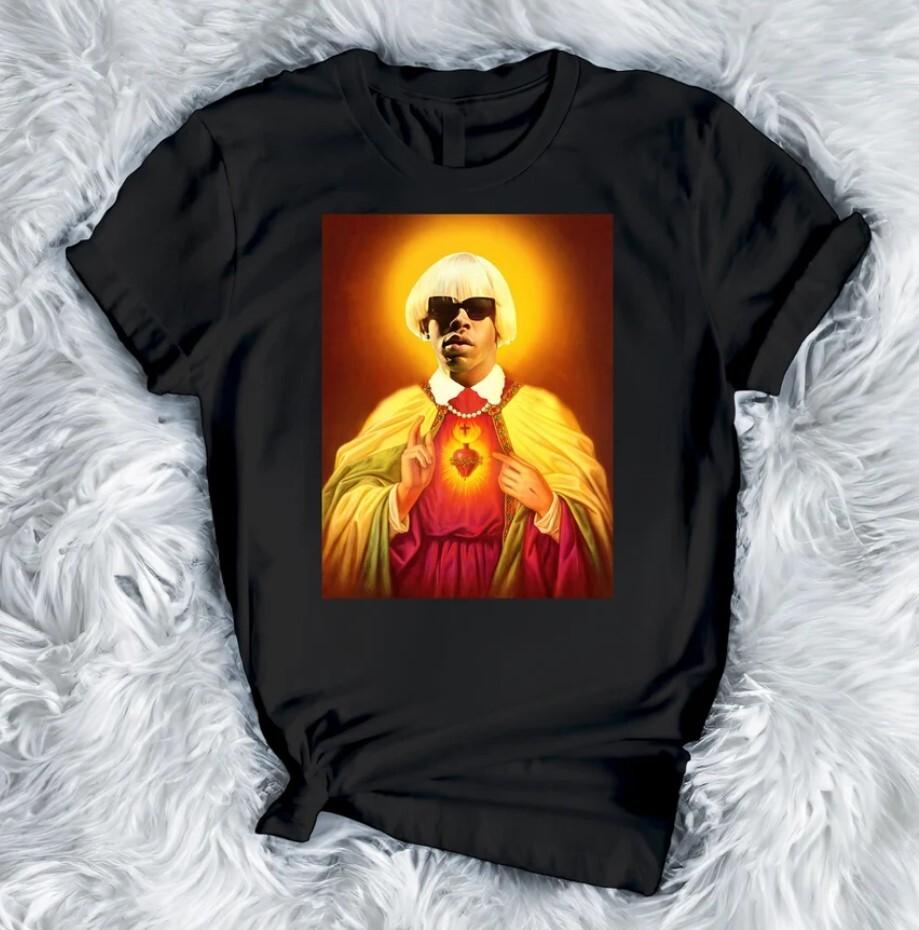 Футболка Tyler The Creator Смешная футболка Tyler The Creator Футболка с мемом Tyler The Creator Унисекс футболка