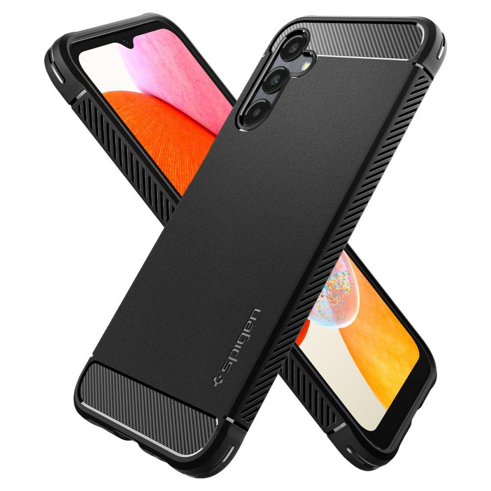 Spigen Rugged Armor Galaxy A14 4G/Lte Matte Black