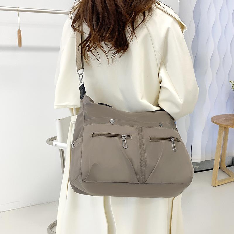 2024 женская сумка ручная дорожная сумка женская сумка для мам нейлоновая ткань плечо косая сумка большая сумка