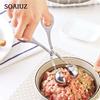 Щипцы для мясных шариков из нержавеющей стали, кухонный инструмент для приготовления фрикаделек