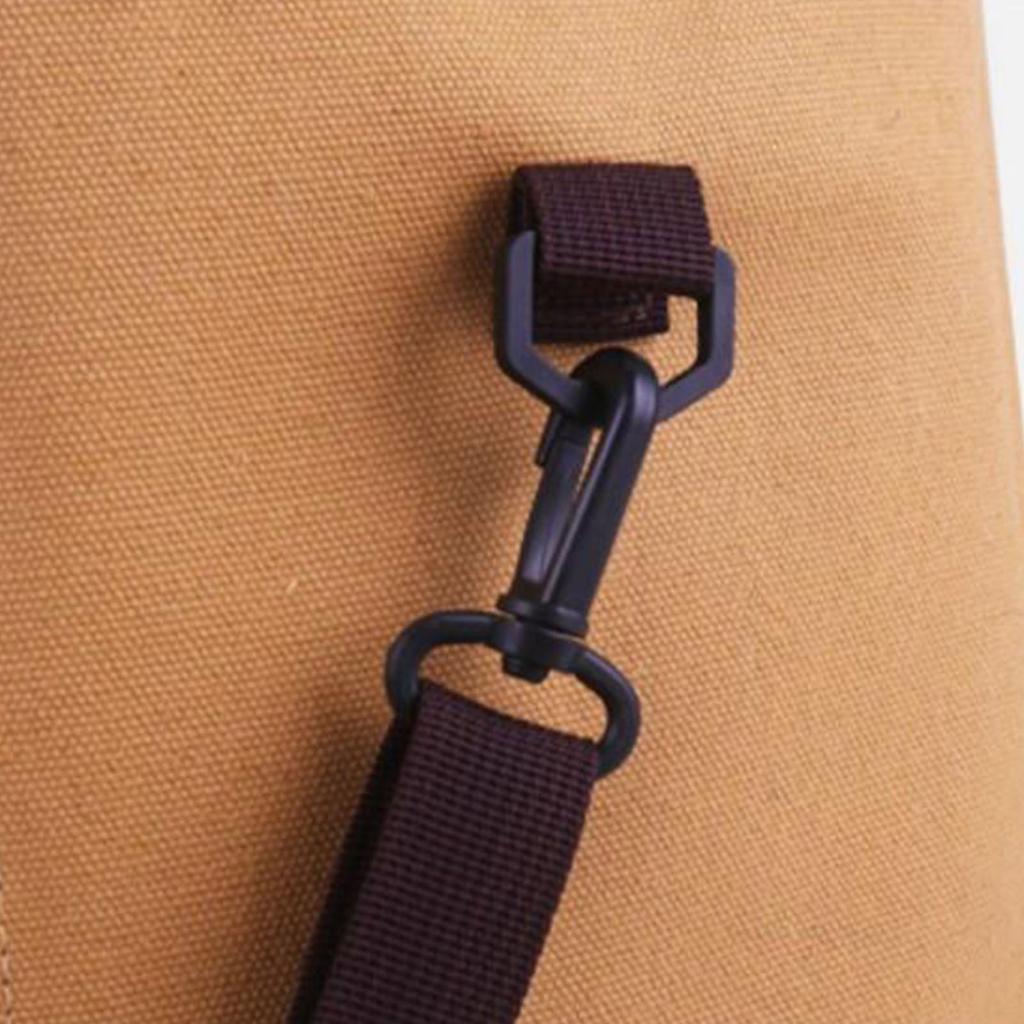 Сумка для хранения кемпингового фонаря Холщовая Большая вместимость Сумка для уличной кемпинговой лампы со съемным плечевым ремнем Маленькая квадратная