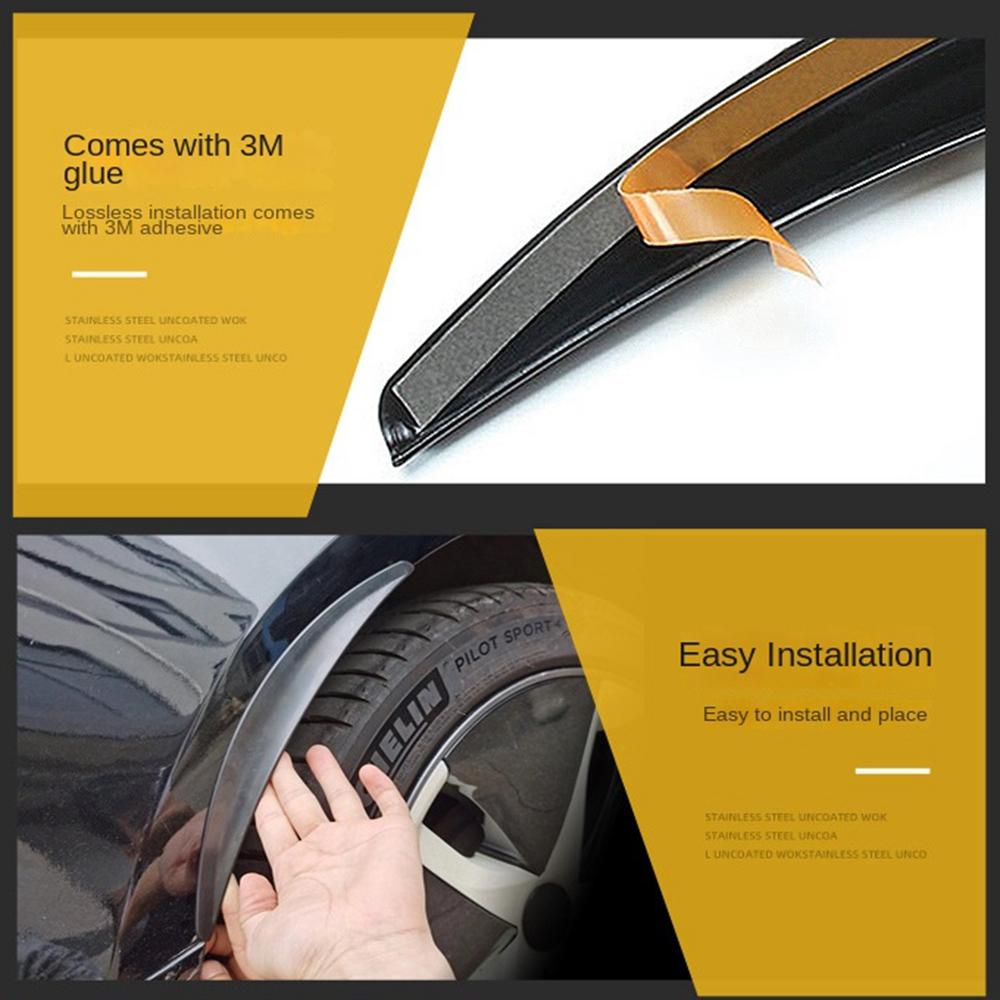 Автомобильные невидимые брызговики для модели Tesla 3 Y, передние и задние колеса, брызговики из АБС-пластика, крыло с защитой от царапин