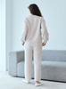 Gelato Pique Basic Powder Pullover Long Pants Set & (PWNT245352) Women's (BEG)
