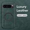 Luxury Lambskin Leather Slim Magnetic Cover For Google Pixel 9 Pro XL 8 Pro 7A for Magsafe Shockproof Matte Phone Case