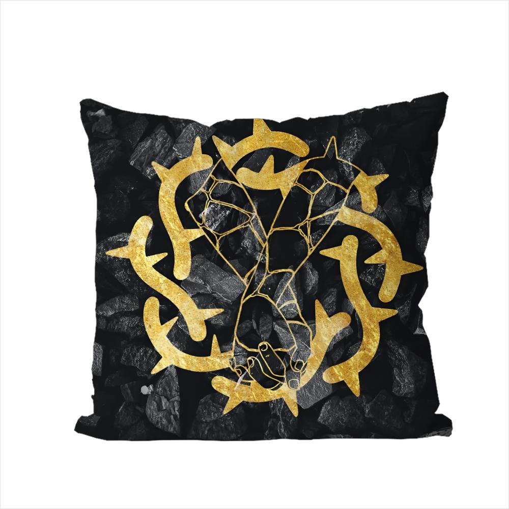 Band Bad OOmens Pillow Case For Car Sofa Decorative Home Doublesided Print Plush Square Throw Pillow Cushion Cover