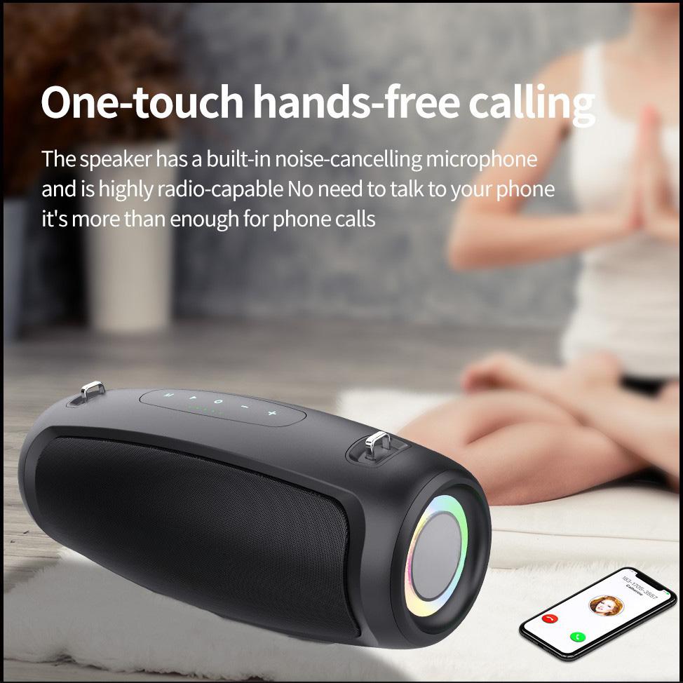 Портативный Bluetooth-динамик S37L мощностью 40 Вт с выходной мощностью Bluetooth-динамик с превосходными басами HIFI-динамик