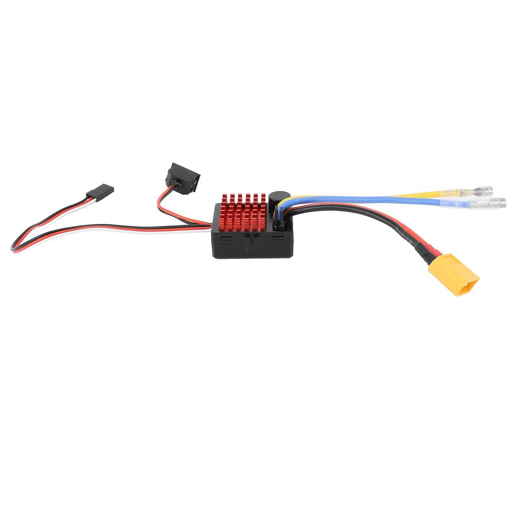 RC Car Brushed ESC Пластик и алюминиевый сплав RC Car Электрический регулятор скорости с разъемом XT60
