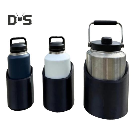 Портативный магнитный держатель для бутылки, прочный держатель для автофургона, грузовика, гольф-кара, трактора, автобуса, газонокосилки, винтовой держатель для стакана, стойка для хранения бутылок с водой объемом 46/50/64 унции