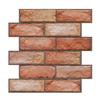 3D Mosaic Brick Wall Stickers Self-Adhesive Wallpaper Decals Kitchen Home Decor