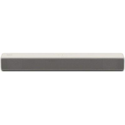 Sony Компактный саундбар с кремово-белым сабвуфером, HDMI, фронтальным объемным звучанием, Bluetooth, совместимый с HT-S200F, встроенный