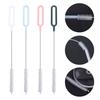 Nylon Hair Straw Brush Long Handle Pacifier Clean Brush  For Washing Glass Metal