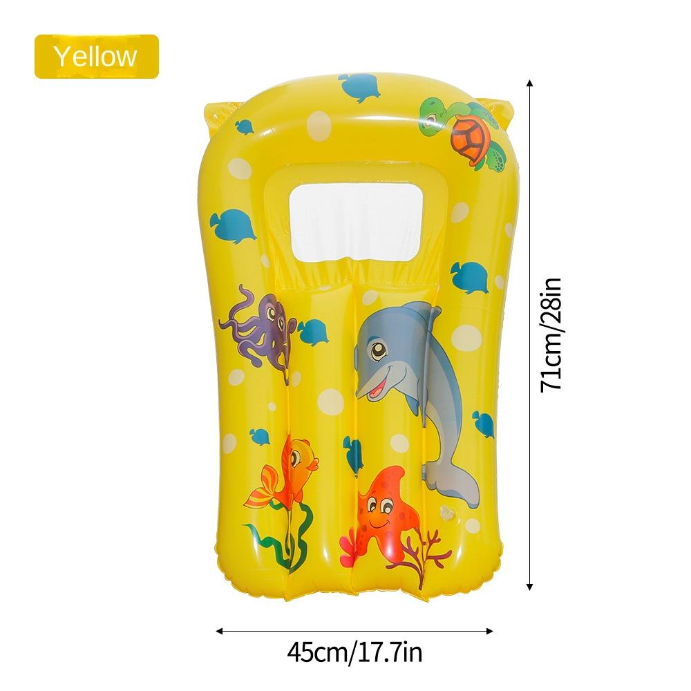 Children Inflatable Surfboard Toys Inflatable Swimming Pool Swimming Ring Water Floating Ring Water Hammock Water Play Equipment