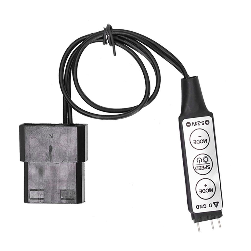 Видеокарта RGB Light Symphony Lighting Effects 3pin 6pin Легко использовать с материнской платой компьютера