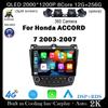 9 Lnch For Honda Accord 7 2003-2007 DSP/Screen Car Radio Multimedia Video Player Navigation GPS Stereo Auto Head Unit BT