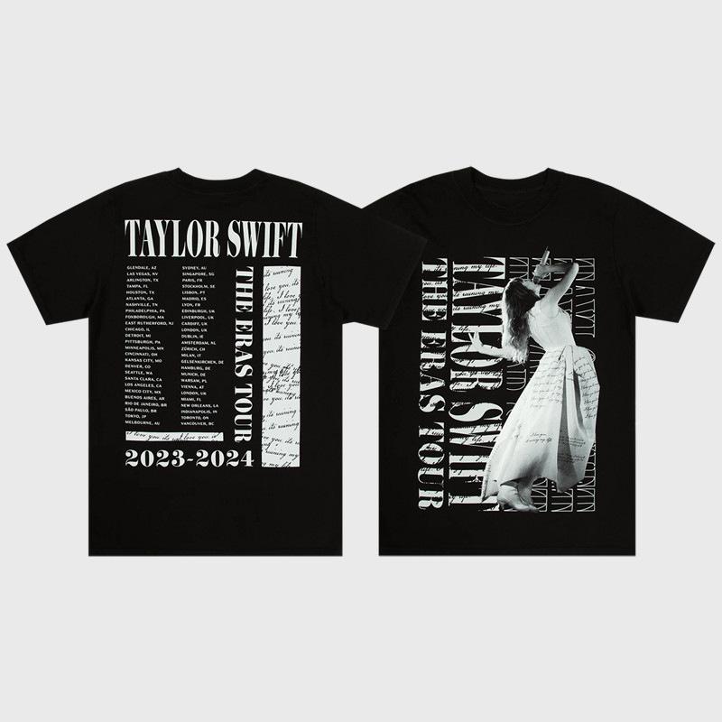 Новая европейская и американская уличная модная марка футболка с принтом taylor swift готическая уличная звезда футболка повседневная футболка