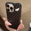 [Magsafe magnetic attraction] Simple polka dot transparent Apple 15/6promax mobile phone case iPhoneAIR protective case