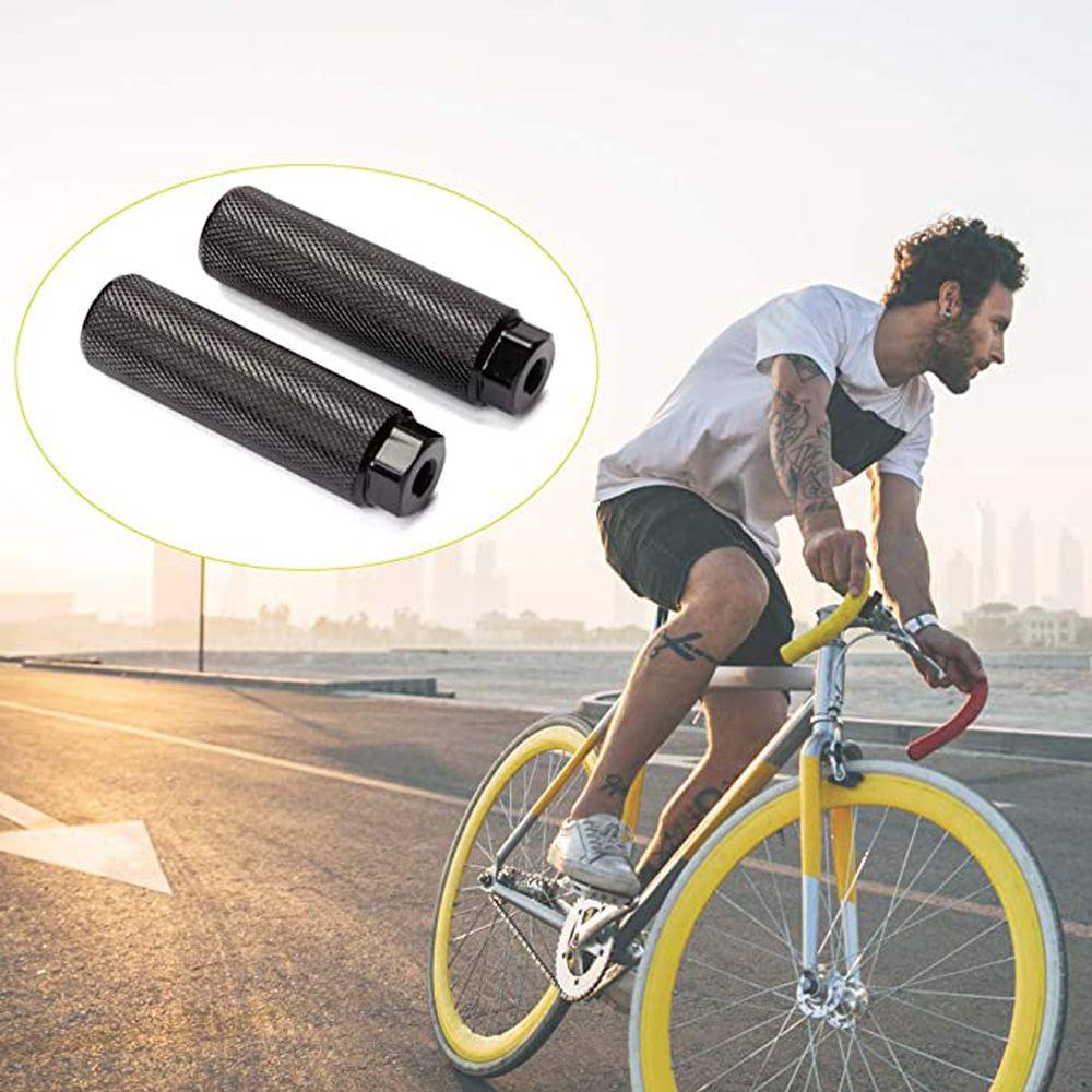Stunt Pegs Anti-Skid BMX Pegs Cycling Bike Foot Pegs Bicycle Axle Pedal Bike Lead Foot Bike Pegs