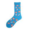 Unisex Divertidos Funny Socks Men Art Floar Dog Banana Pizza Chili Skarpetki Crew Socks Novelty Cotton Calcetines Mujer Sokken