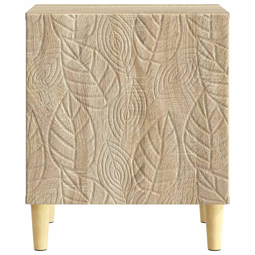 Nightstand Sonoma Oak 43 x 34.5 x 50 cm Particleboard