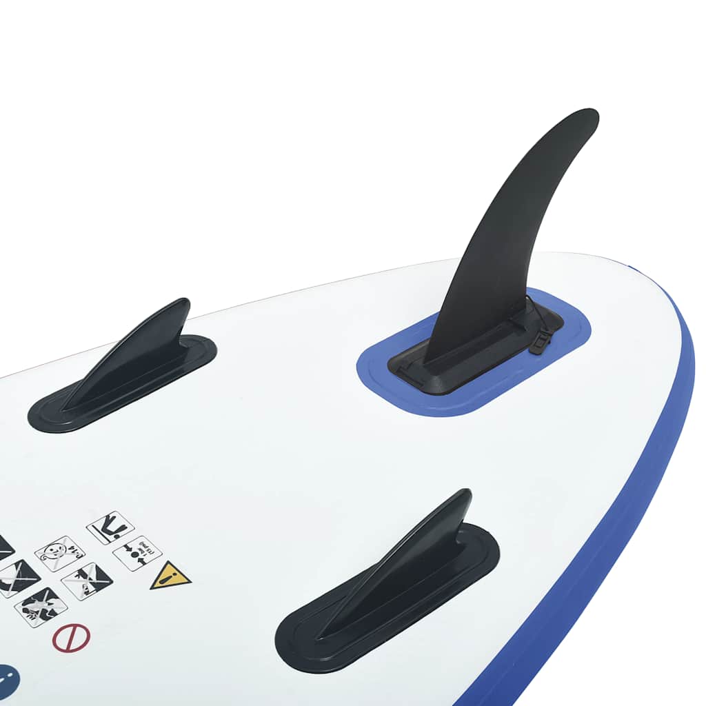 Inflatable SUP Board Blue and White
