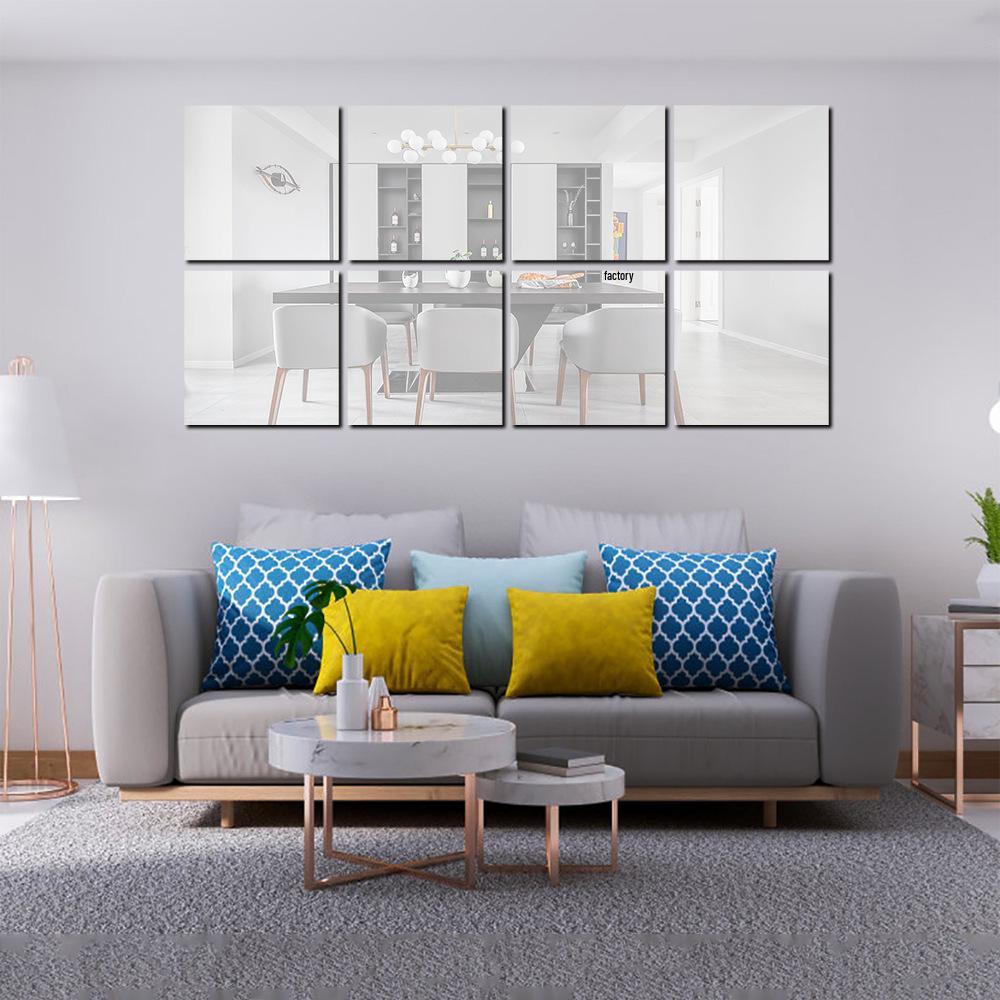 Хит продаж Самоклеящаяся акриловая наклейка на стену Зеркало - Зеркало в полный рост для переодевания и макияжа для студенческих общежитий