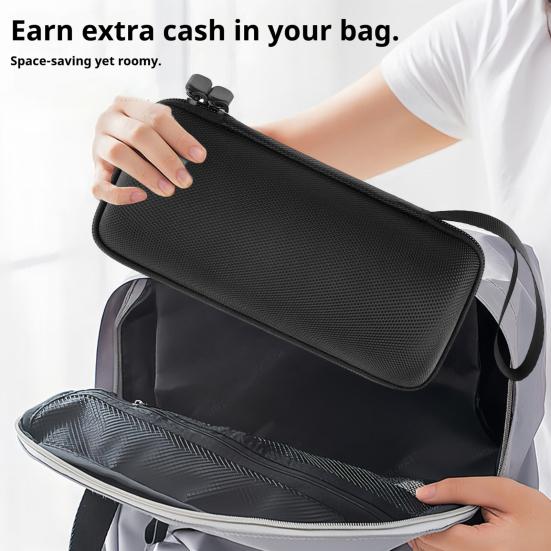 Сумка для хранения динамика для Grip Амортизация Водонепроницаемый Защита от падений Жесткий корпус Портативный Чехол для хранения динамика, совместимого с Bluetooth