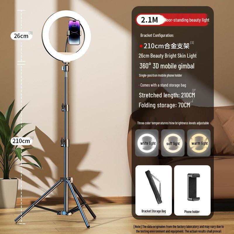 2026 Streamers' Mobile Phone Fill Light for Beauty Photography and Selfies